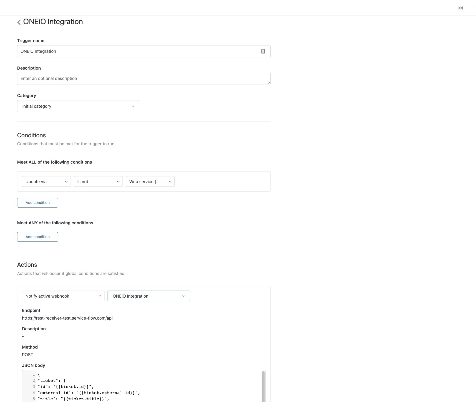 How to configure Zendesk for integration with ONEiO Help Center