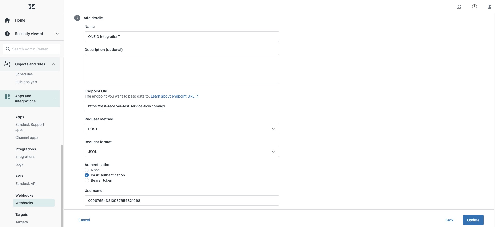 How to configure Zendesk for integration with ONEiO Help Center