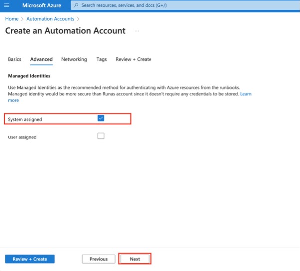How to configure MS Azure Automation for integration with ONEiO Help