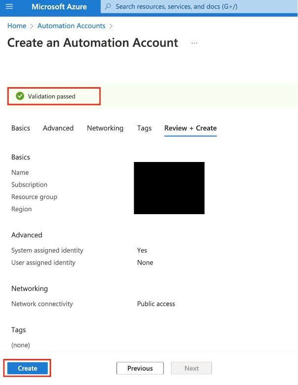 How to configure MS Azure Automation for integration with ONEiO Help